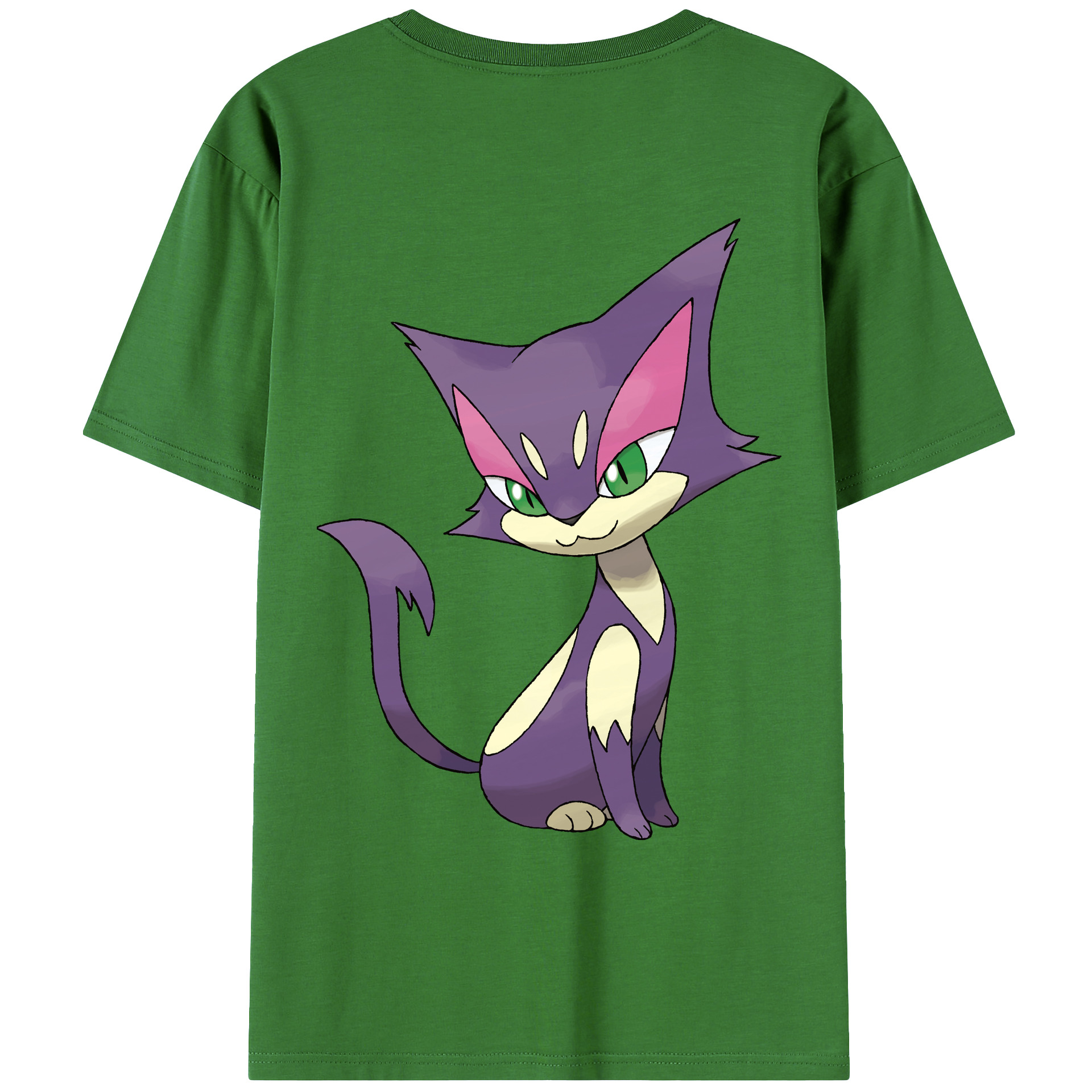 （画像用） ポケットモンスター Pokémon レディース半袖Tシャツ(バックプリント)